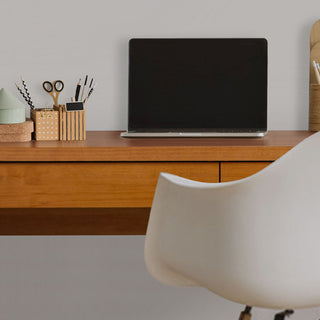 Home office com escrivaninha 160 duna na cor cerezo