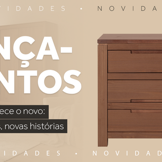 Lançamentos de Móveis de Madeira