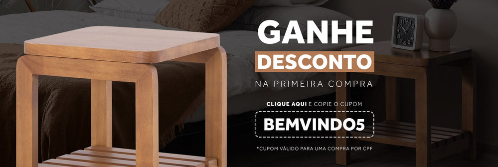 Ganhe desconto na primeira compra: clique aqui e copie o cupom BEMVINDO5 (cupom válido para uma compra por CPF)