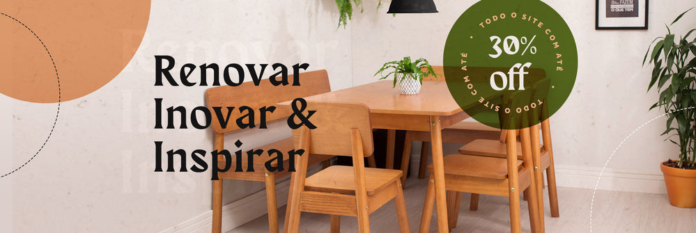 renovar, inovar e inspirar - todo site com até 35% de desconto