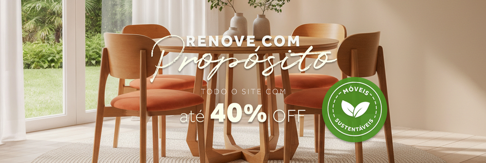 Renove com Propósito - Móveis Sustentáveis