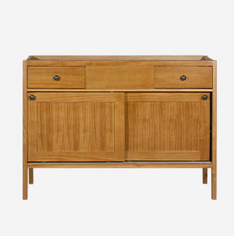 balcão de madeira para pia sem tampo sabor caseiro nozes 