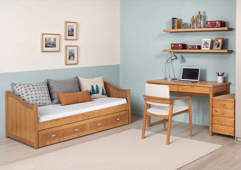 Móveis para montar um home office prático.