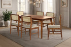 Mesa de Jantar 6 Lugares Lótus - Caramelo
