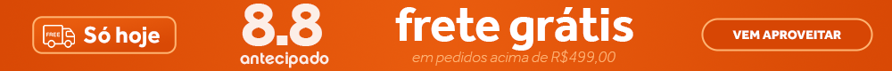 8.8 antecipado frtes grátis para todo brasil na compras acima de R$499,00