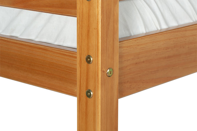 Beliche Solteiro Astro Âmbar Para colchão 88x188 detalhe ferragem