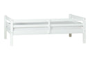 Beliche Solteiro Astro Branco Para colchão 88x188 detalhe atrás