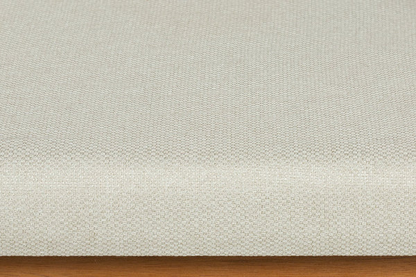 Cadeira de Jantar Estofada Alba Tecido Areia detalhe do tecido