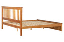 Cama King Size Vale - Âmbar visto de costas