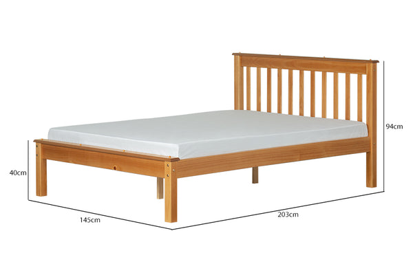 Cama de Casal Habitual - Âmbar - Para colchão 138x188 medidas ou cotas
