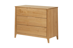 Cômoda para Quarto 3 Gavetas Lice - Mel