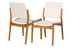 Conjunto de Cadeiras 2 Peças Ada - Tecido Cru