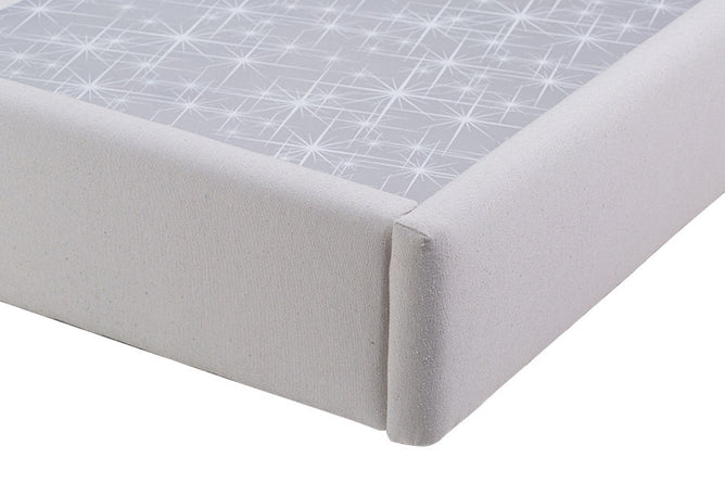 Cama de Casal Estofada Siena - Caqui