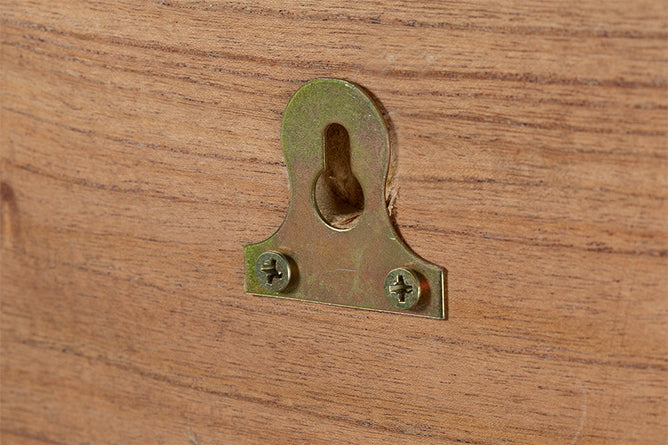 Espelho redondo Aro - 65 cm detalhe da ferragem