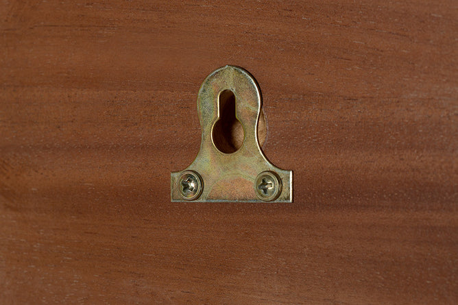 Espelho redondo Aro - 85 cm detalhe da ferragem