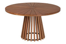 Mesa de Jantar Redonda Gourmet - Mel