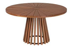 Mesa de Jantar Redonda Gourmet - Mel