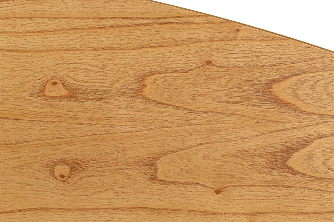 Mesa de Jantar 6 lugares Organica detalhe veio madeira