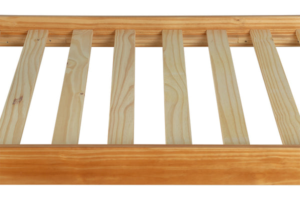 Cama de Solteiro Habitual - Ambar - Para colchão 88x188 detalhe estrado