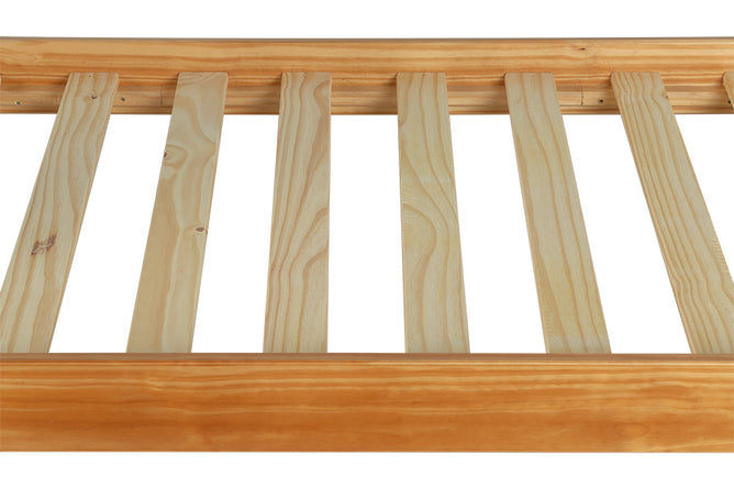 Cama de Solteiro Habitual - Ambar - Para colchão 88x188 detalhe estrado
