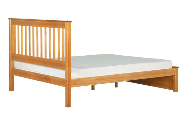 Cama Queen Size Vale Âmbar Para colchão 158x198 de costas