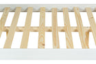 Cama de Casal Habitual Branco Para colchão 138x188 detalhe estrado