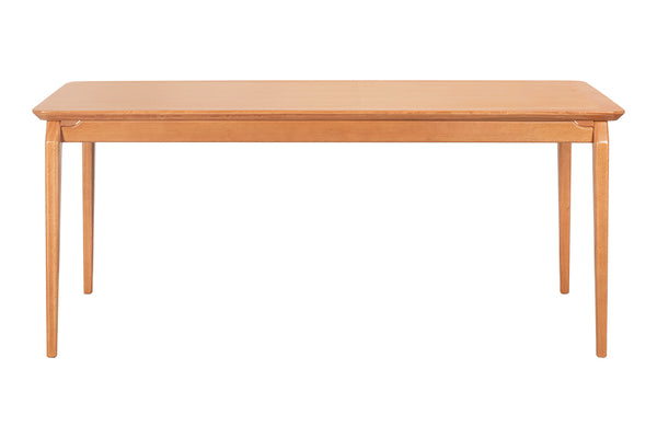 mesa de jantar cascais 160x90 mel visto de frente