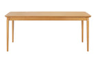 mesa de jantar cascais 180x90 mel visto de frente