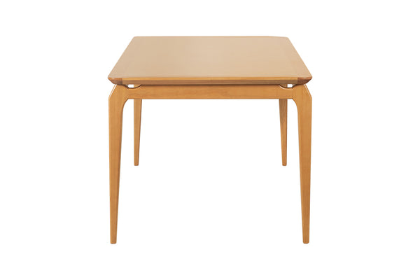 mesa de jantar cascais 180x90 mel visto de lado