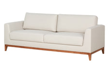 Sofá 3 Lugares Chanfrê 2,10 - Bege