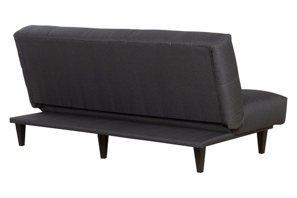 sofa reclinavel cama denver grafite visto de costas