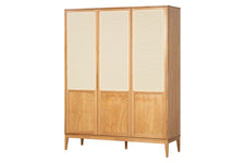 Guarda-Roupa 3 portas Serena 210x162x55 cm - Mel