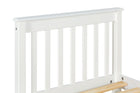 Cama de Solteiro Habitual - Branco - Para colchão 88x188 detalhe cabeceira