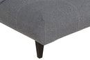 Sofá-Cama 3 Lugares Denver - Tecido Cinza detalhe
