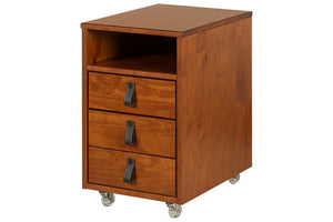 Gaveteiro Organizador 3 Gavetas Bali - Caramelo