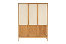 Guarda-Roupa 3 portas Serena 210x162x55 cm - Mel