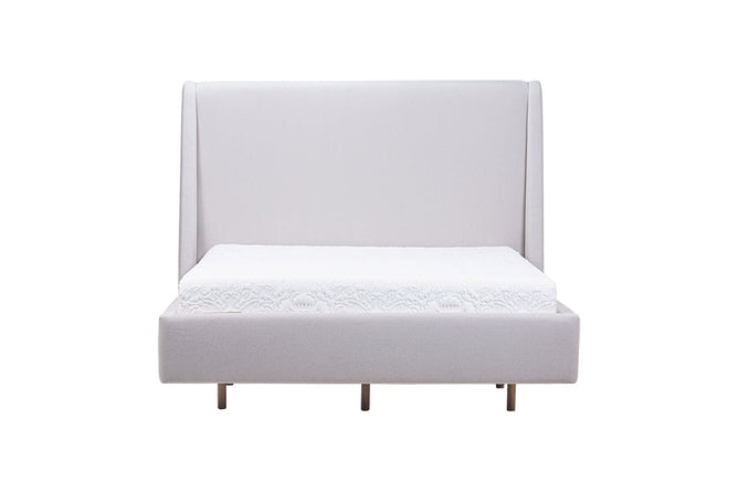 Cama Queen Estofada Siena - Caqui