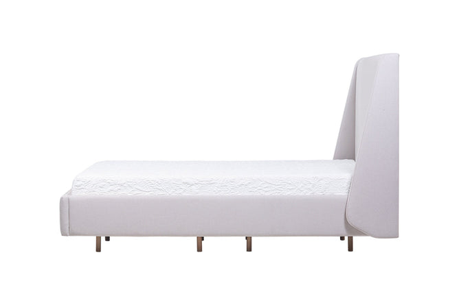 Cama de Casal Estofada Siena - Caqui