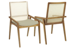Kit Cadeira de Madeira Siesta 