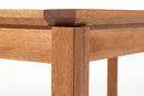 Mesa Jatobá e Corda Rami detalhe madeira