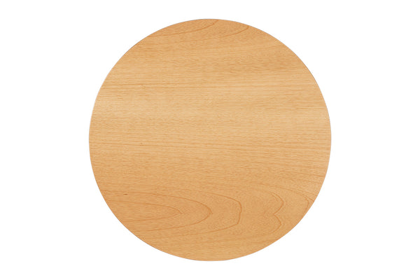 Mesa Lateral Baixa Redonda Laccio 50 cm tampo