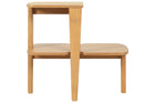 Mesa Lateral Due Areia 60x40x65,5 cm frente