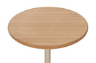 Mesa Lateral Ello 55 cm - Fendi e Champanhe detalhe tampo