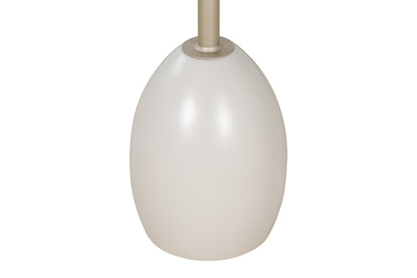 Mesa Lateral Ello 65 cm - Fendi e Champanhe detalhe base