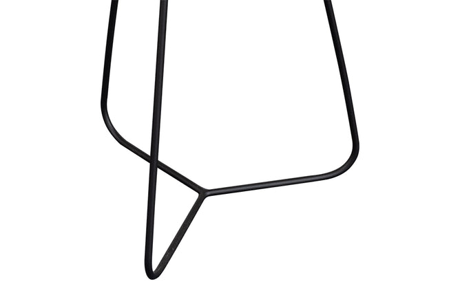 Mesa Lateral Jade 52cm detalhe pes de ferro