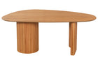 Mesa de Jantar 6 lugares Organica vista de frente
