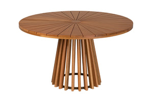 Mesa de Jantar Redonda Gourmet - Mel