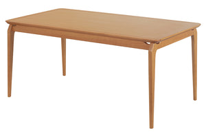 Mesa de Jantar de Madeira 6 Lugares Cascais 180x90 cm - Mel