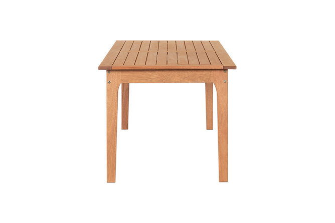 Mesa para Área Externa 10 Lugares Bertioga - Jatobá vista de lado