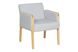 Poltrona para Sala Arpoador - Cinza Claro